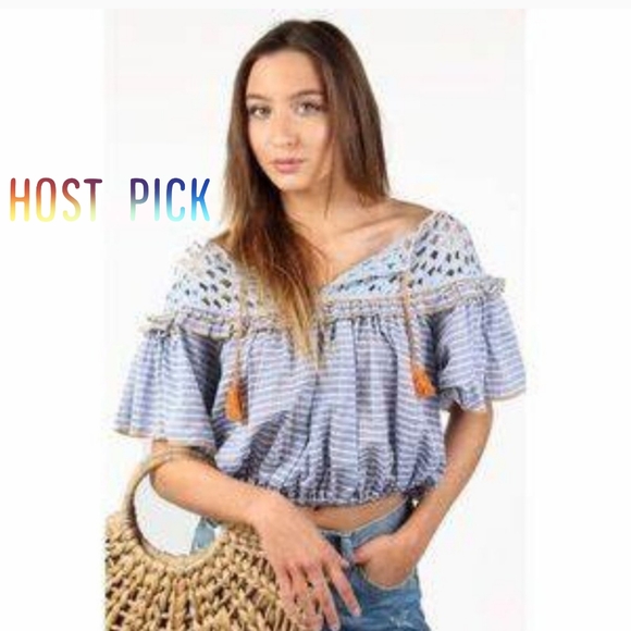 Free People Allora Blouse S/P - Picture 2 of 10